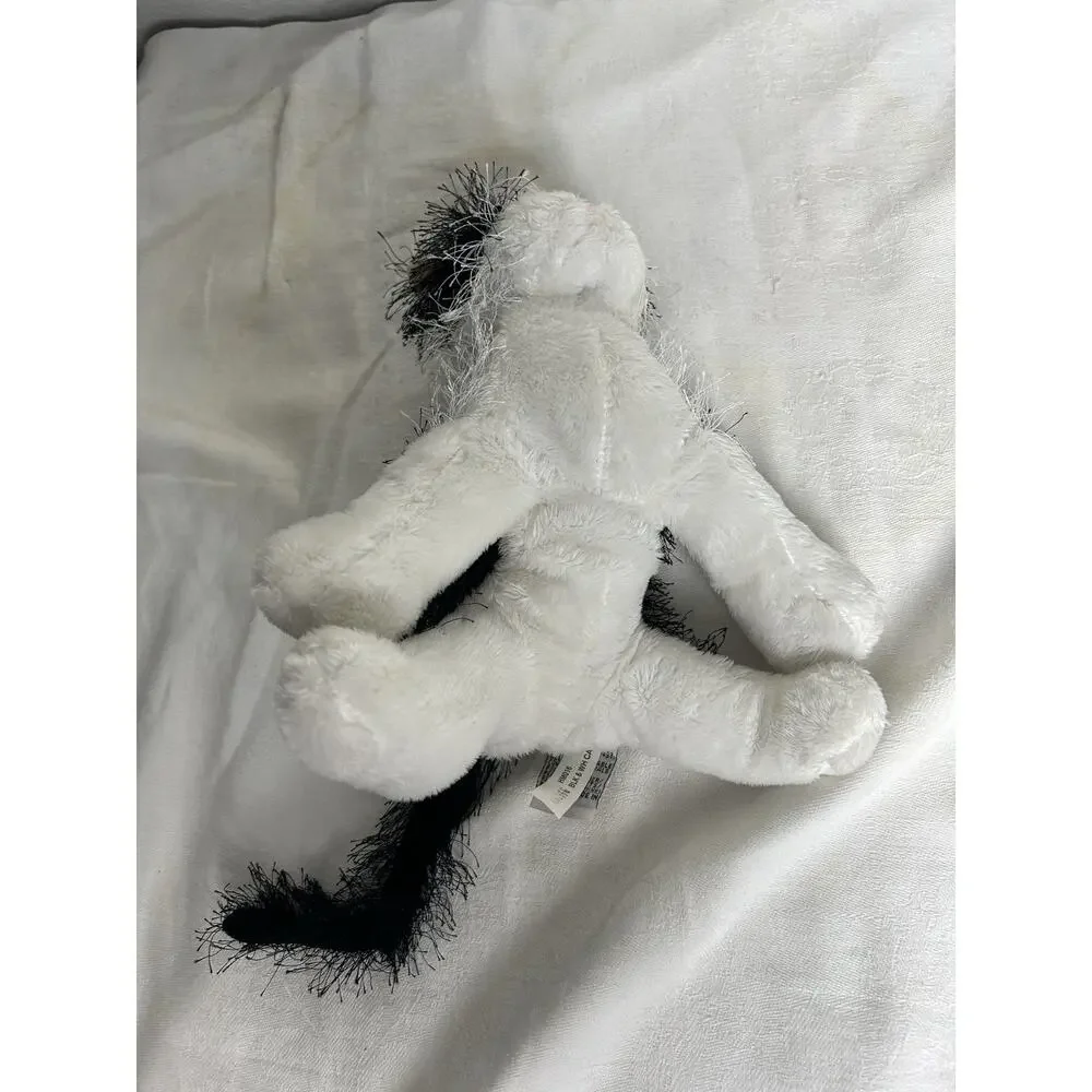 GANZ Webkinz Plush Black & White Cat HS016 LIL’ KINZ NO CODE